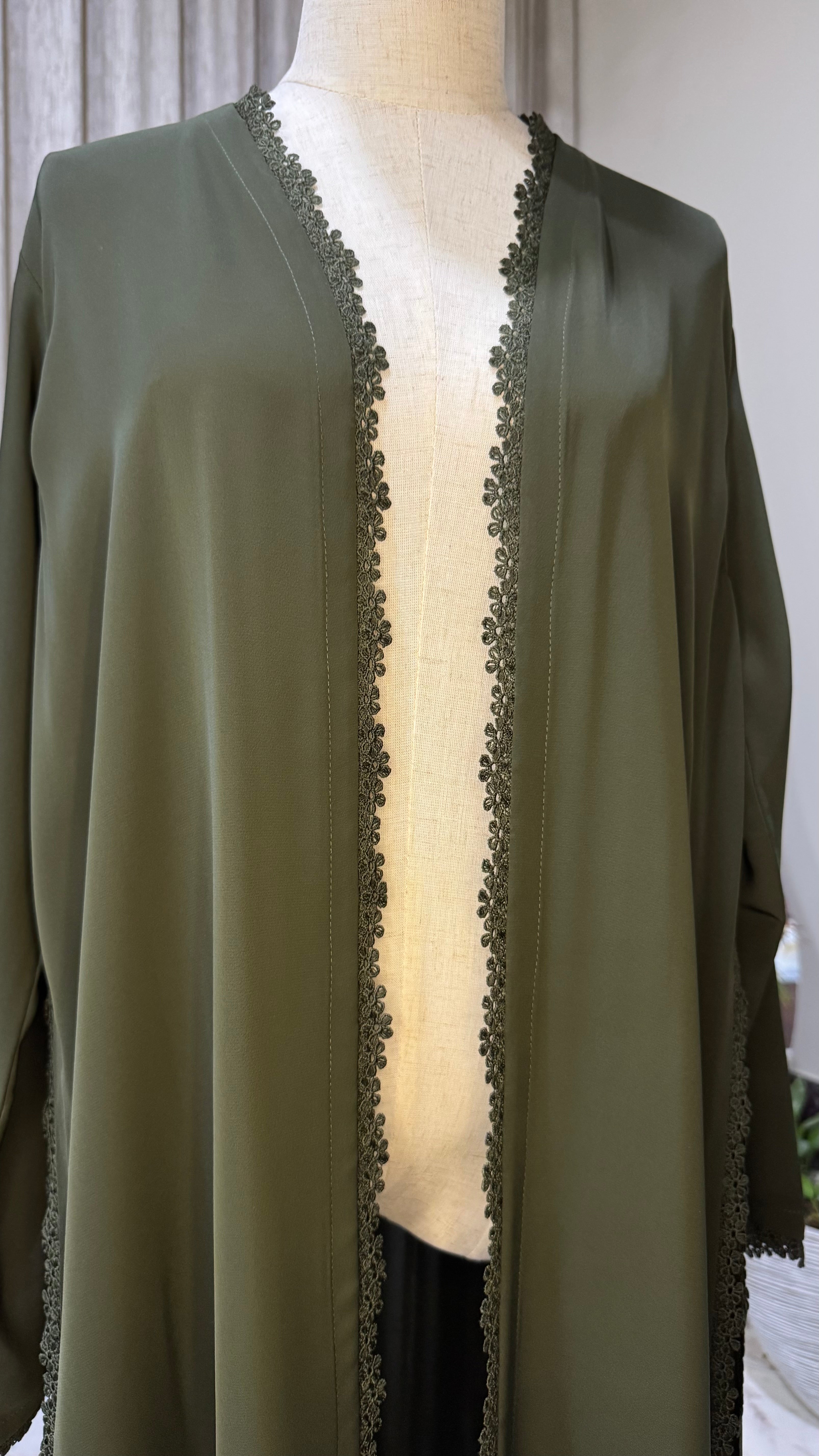 Cherry Blossom - Size Medium - Army (Dark Green)