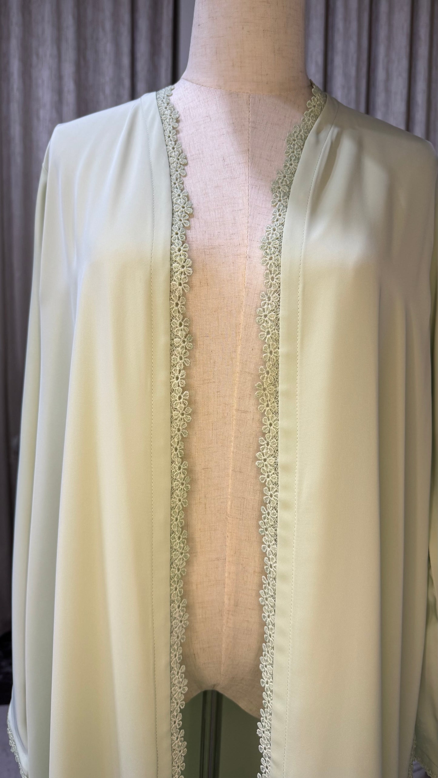 Cherry Blossom - Size Small - Pistachio (Light Green)